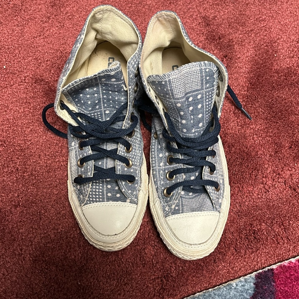 Converse All Star “Denim Look” High Top Sneakers